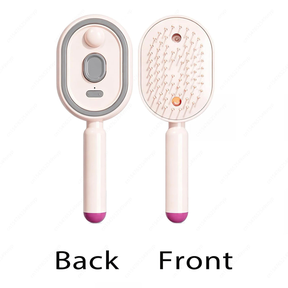 2-in-1 Misting Hair Brush – Hydrating Spray Comb