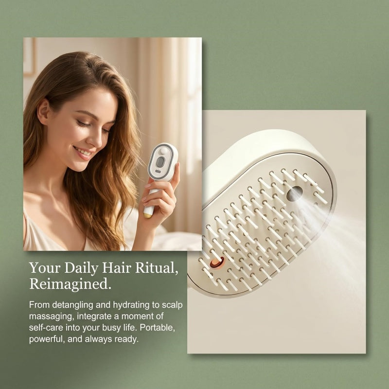 Multi-Functional Massage Spray Comb